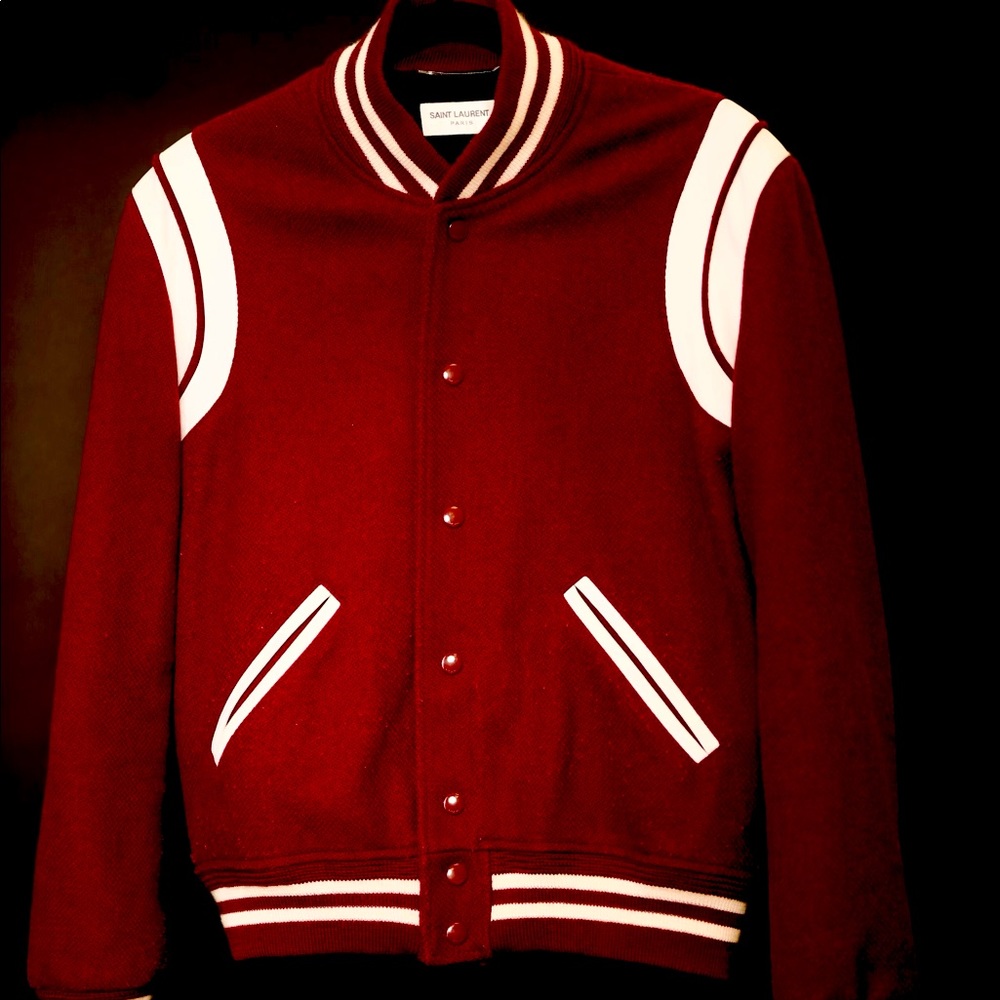 Saint Laurent X Hedi Slimane Teddy Jacket